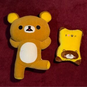 Rilakkuma Original Japan San X Bear Plush Large Toy Set NEW